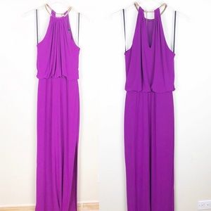 Fuschia Long Gown